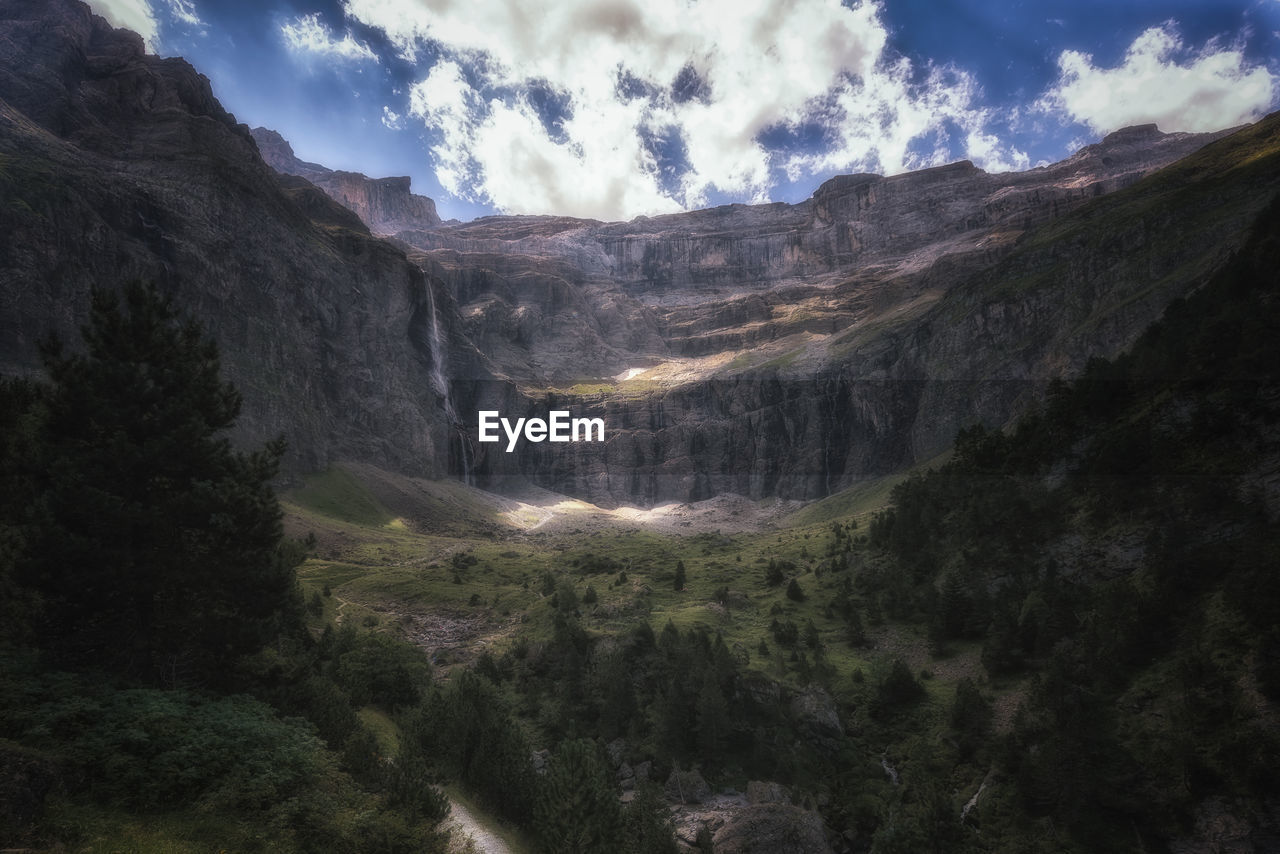 Panoramic view of landscape against sky