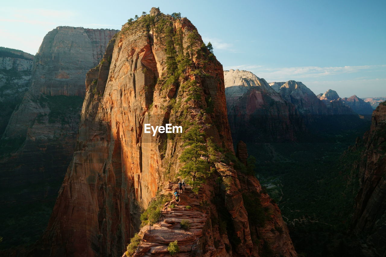 Panoramic view of landscape against sky