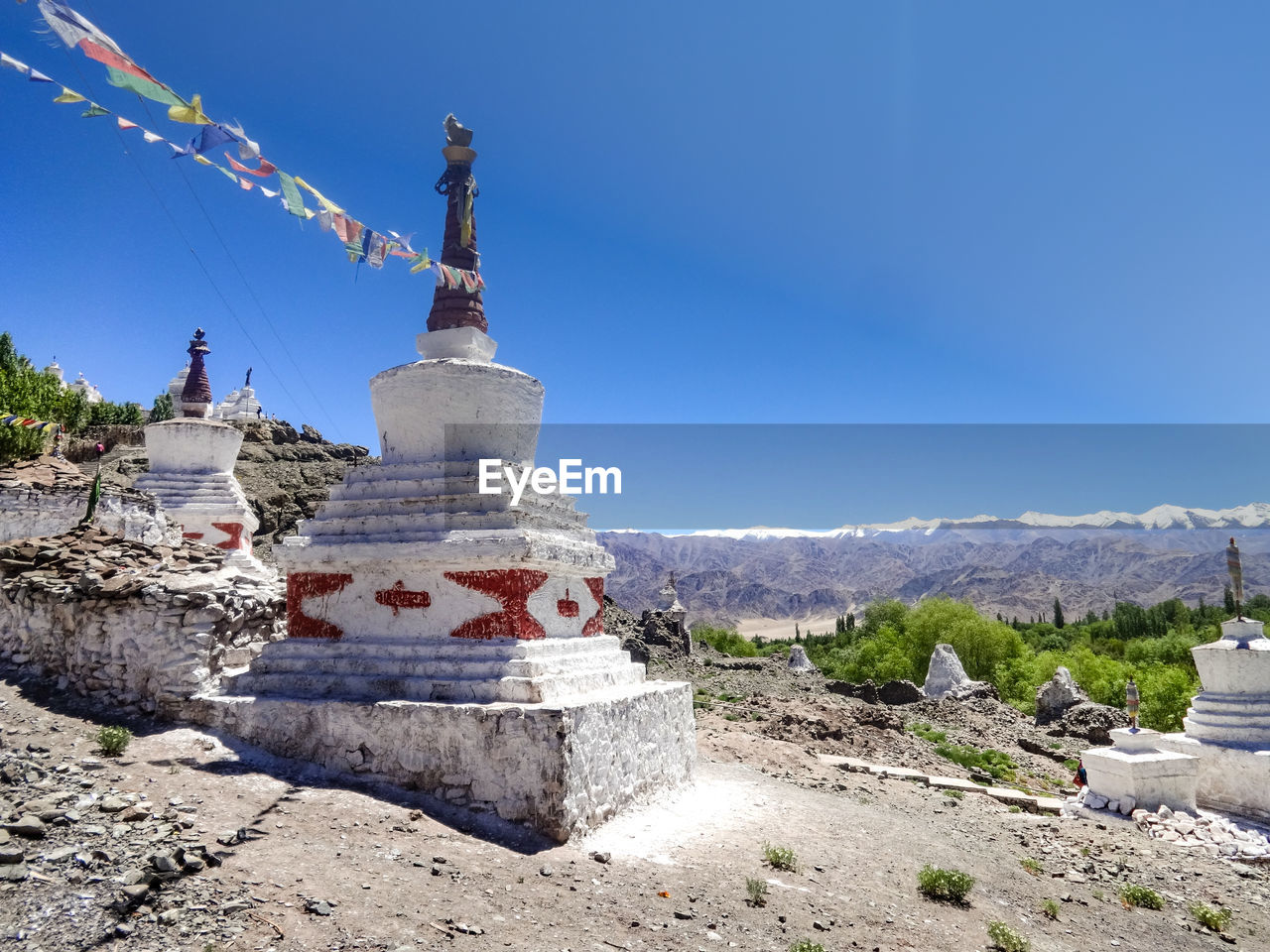 Diskit monastery in nubra valley india