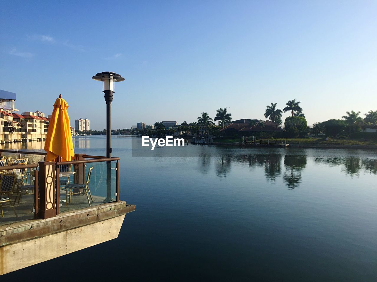 VIEW OF PIER OVER SEA