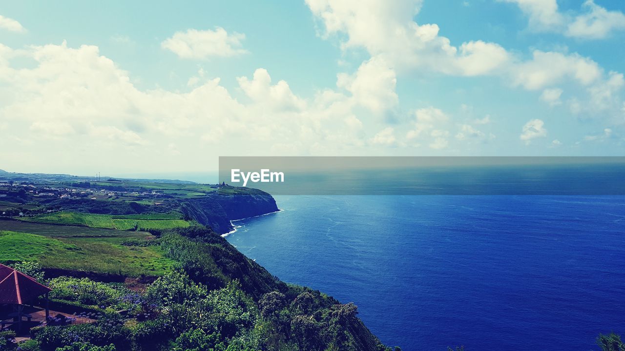 IDYLLIC SHOT OF SEA AGAINST SKY