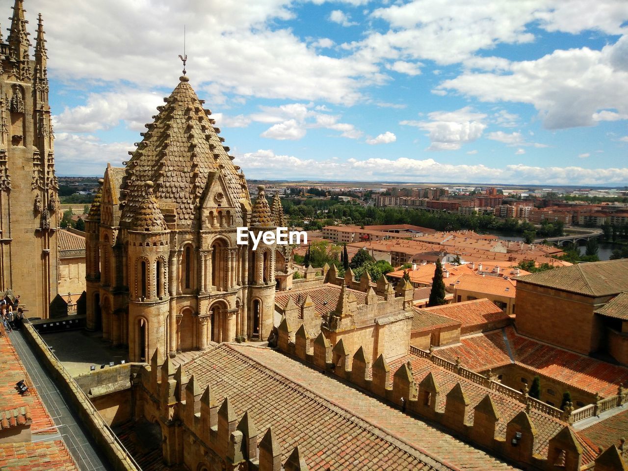 CATHEDRAL AGAINST SKY