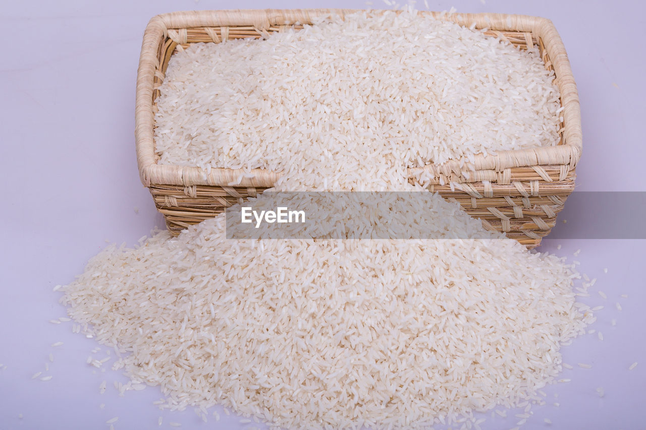 powder, studio shot, indoors, food, food and drink, no people, colored background, still life