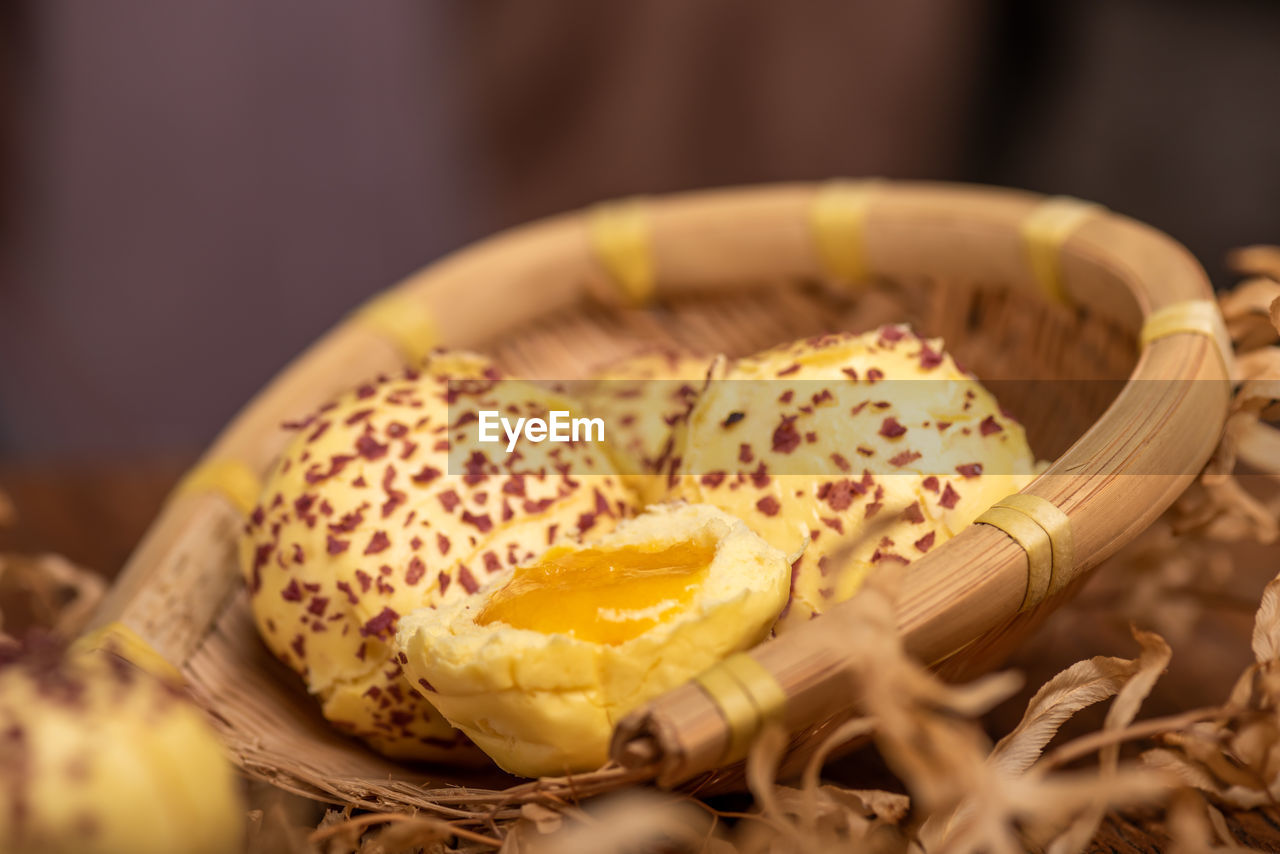 close-up of food in plate