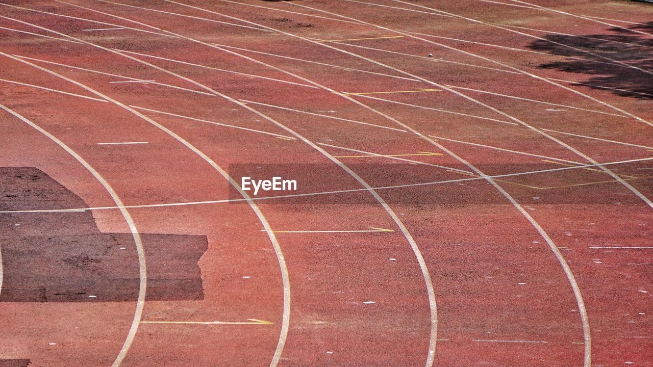 Full frame shot of sports track