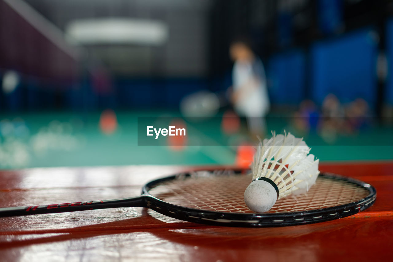 sports, indoors, focus on foreground, table, close-up, ball, ball game, racket sport, selective focus, competition