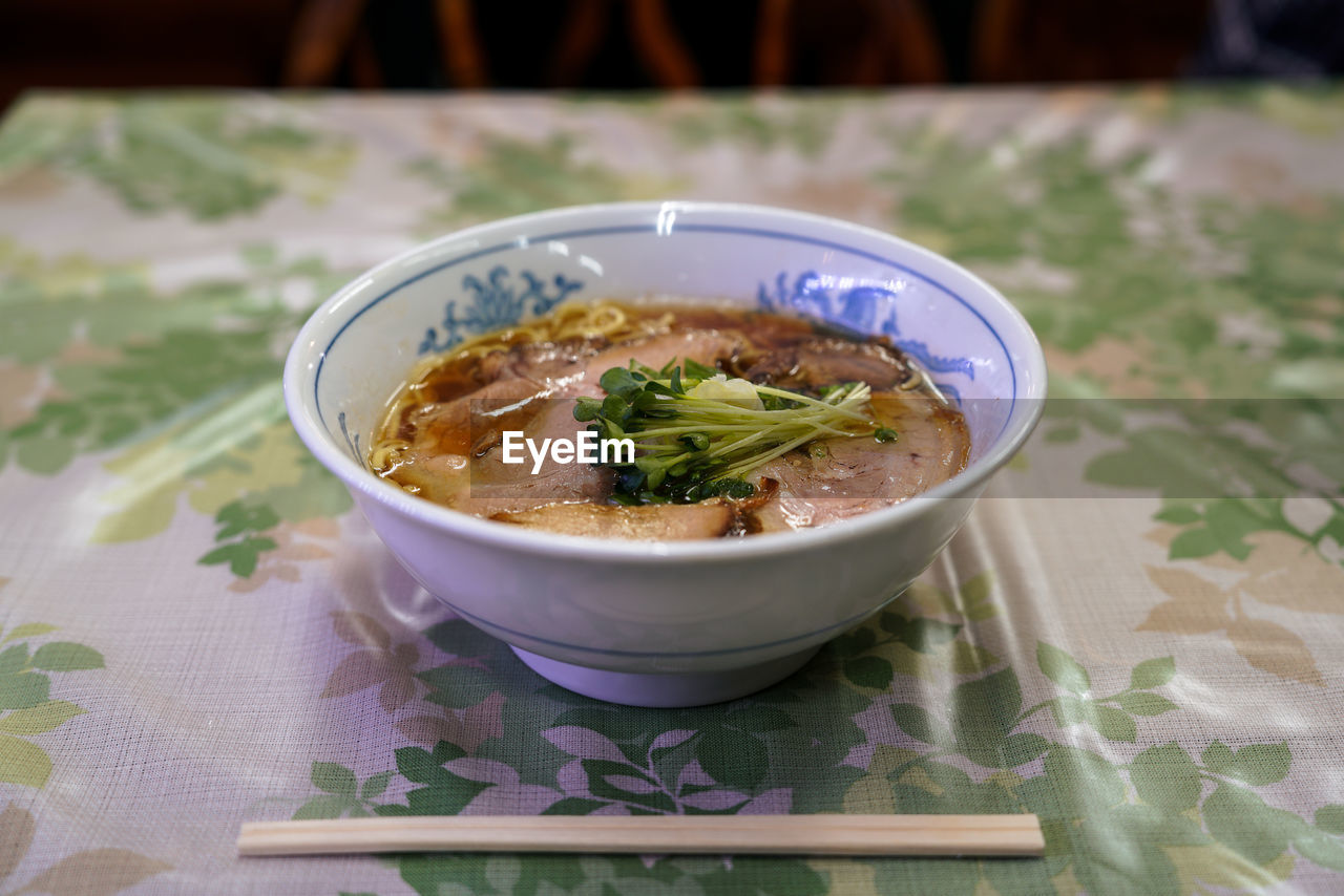 Braised pork ramen