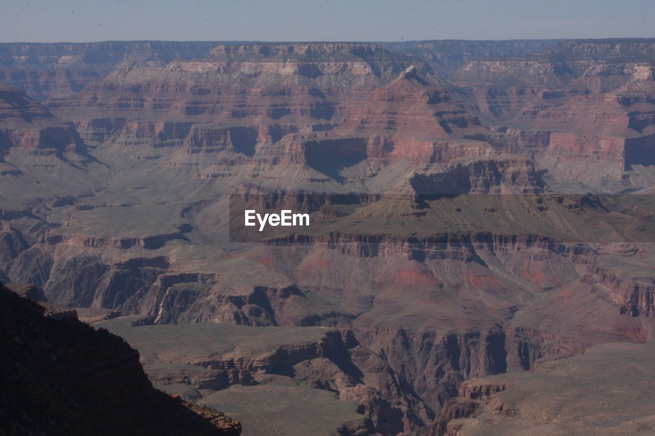 AERIAL VIEW OF CANYON