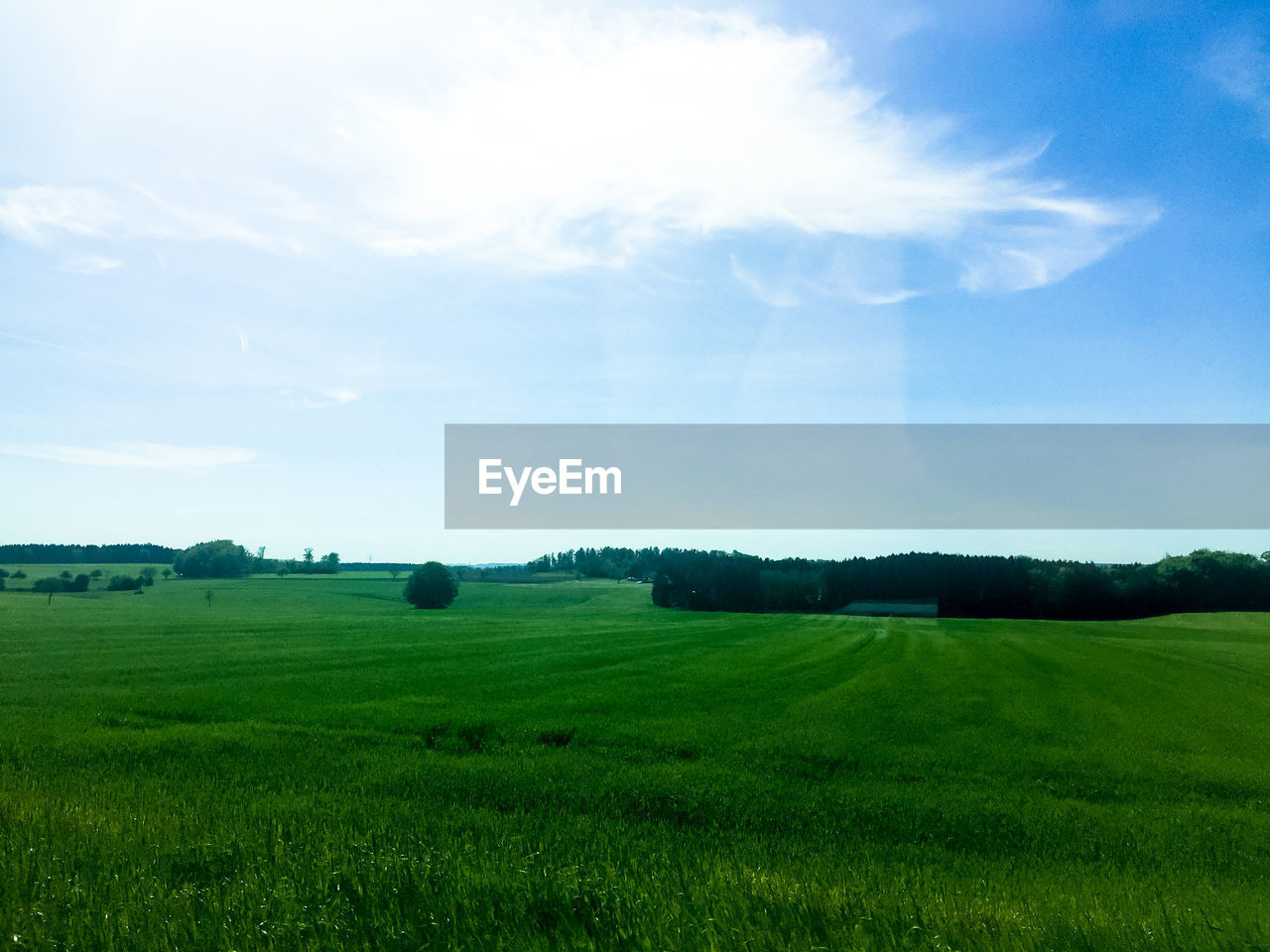 SCENIC VIEW OF GREEN LANDSCAPE AGAINST SKY