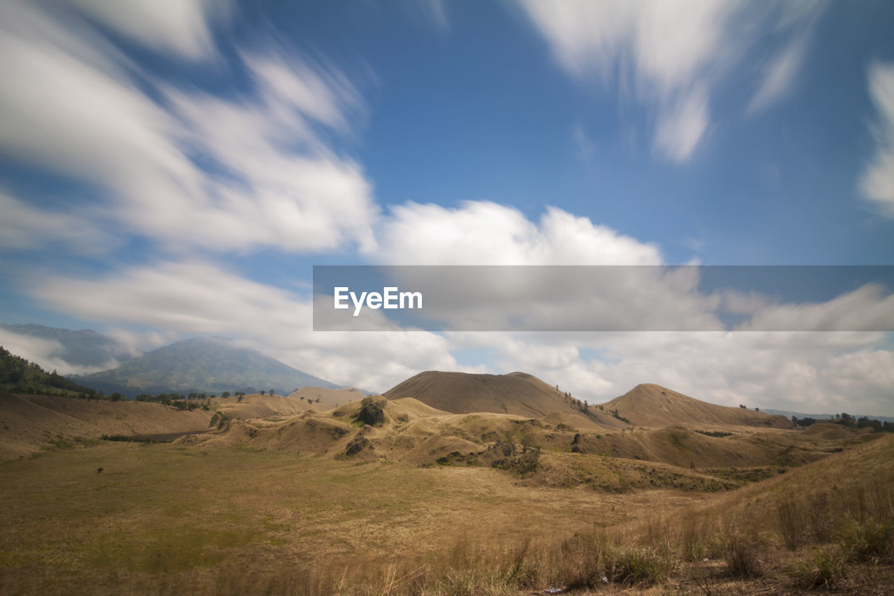 Panoramic view of landscape against sky