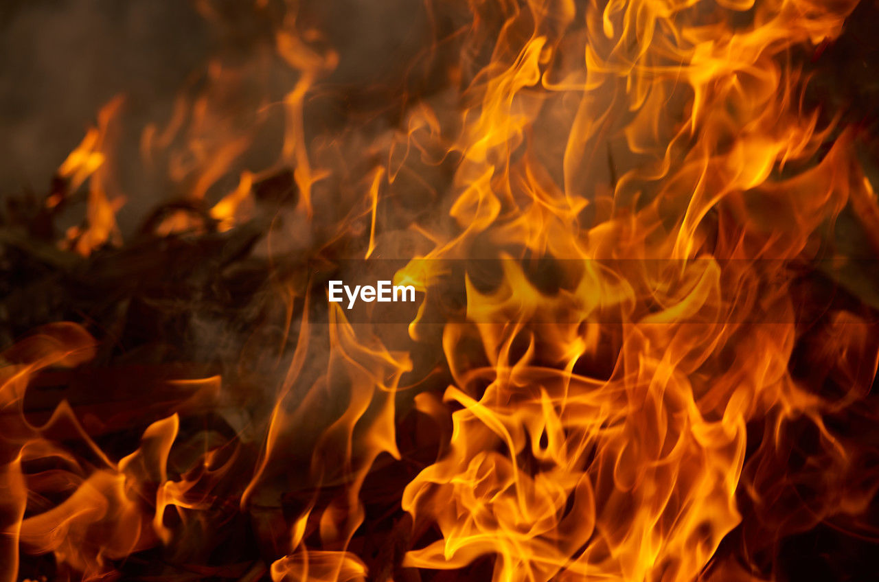 burning, fire, flame, heat, nature, orange color, no people, communication, sign, bonfire, close-up, warning sign, yellow, campfire, motion, inferno, igniting, backgrounds, red, font, glowing, wood