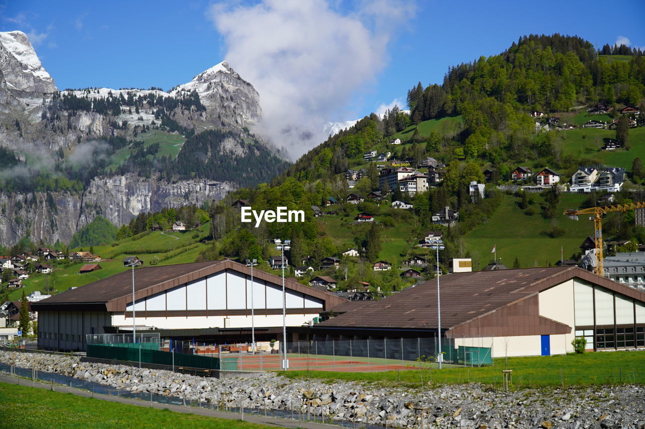 SCENIC VIEW OF RESIDENTIAL BUILDINGS AGAINST SKY