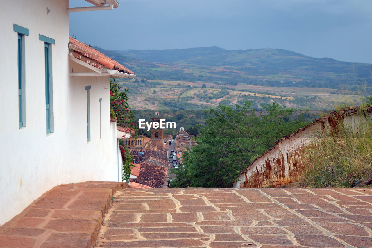 SCENIC VIEW OF RESIDENTIAL BUILDINGS AGAINST SKY