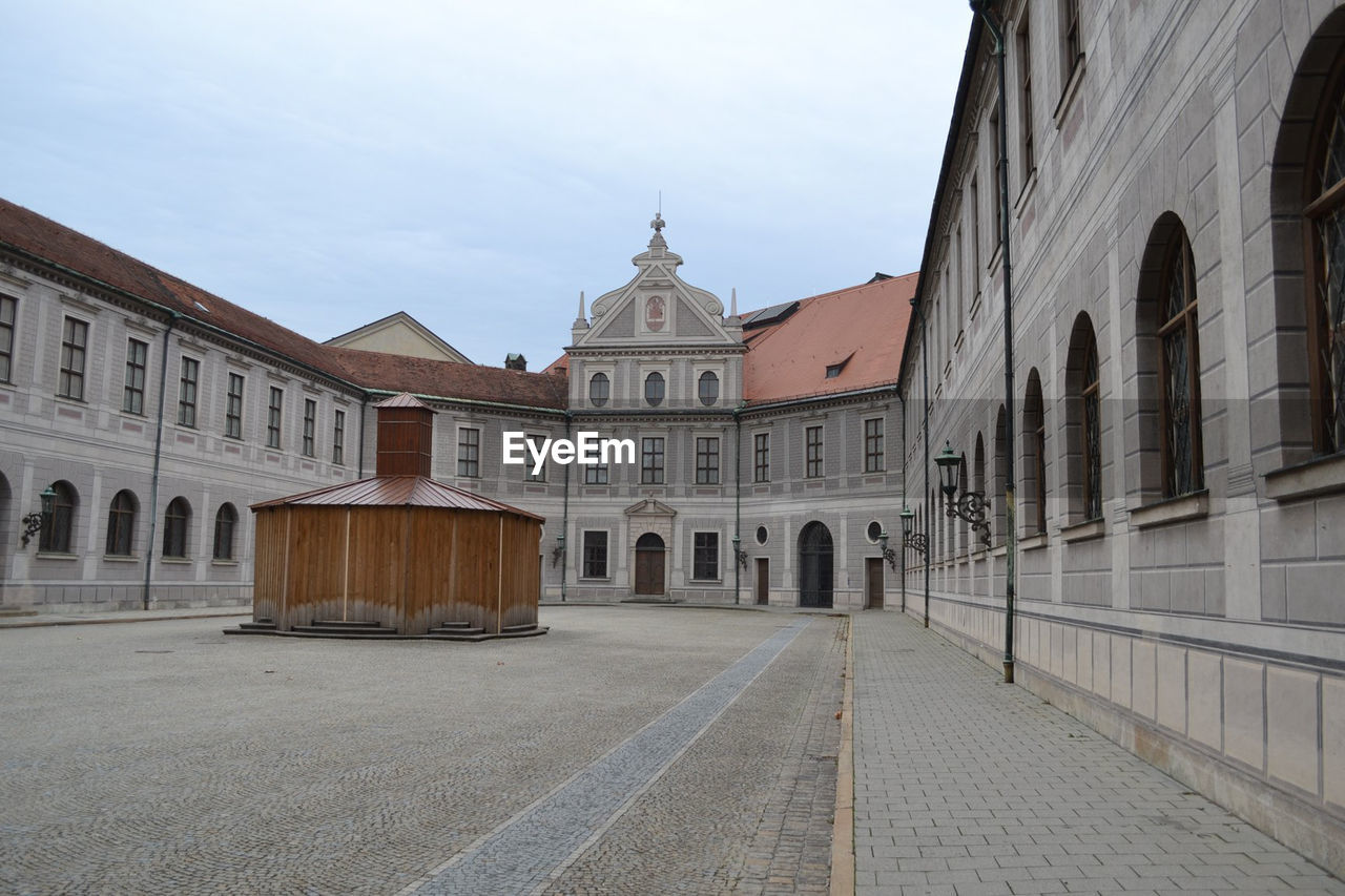 The residenz of munich in wintertime