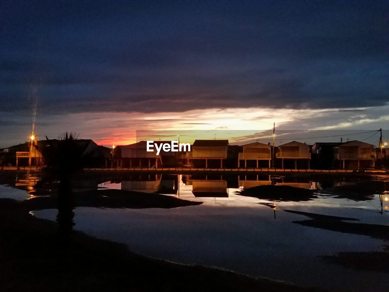 REFLECTION OF CLOUDS IN WATER