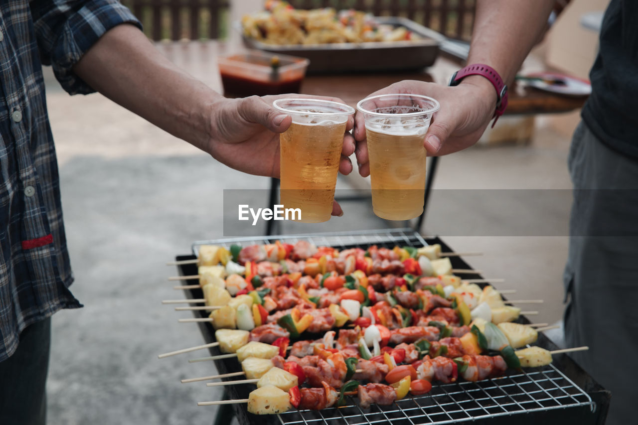 PEOPLE HAVING FOOD