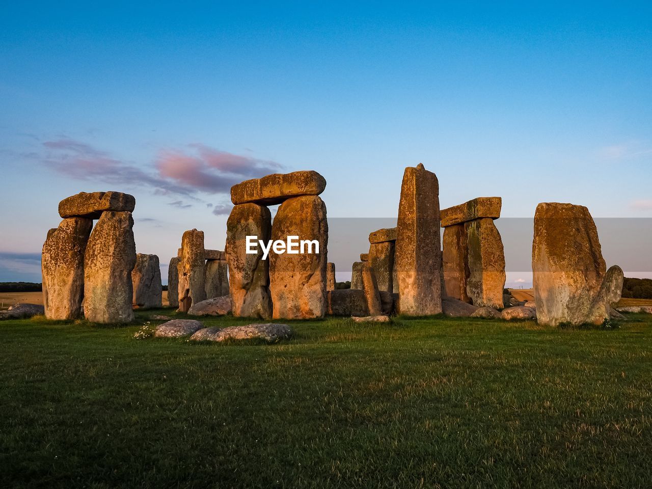 Stonehenge against sky