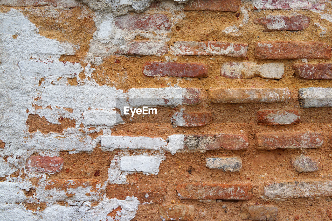 CLOSE-UP OF WEATHERED WALL