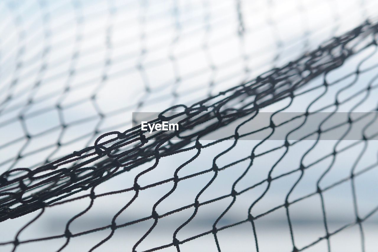 Full frame shot of net