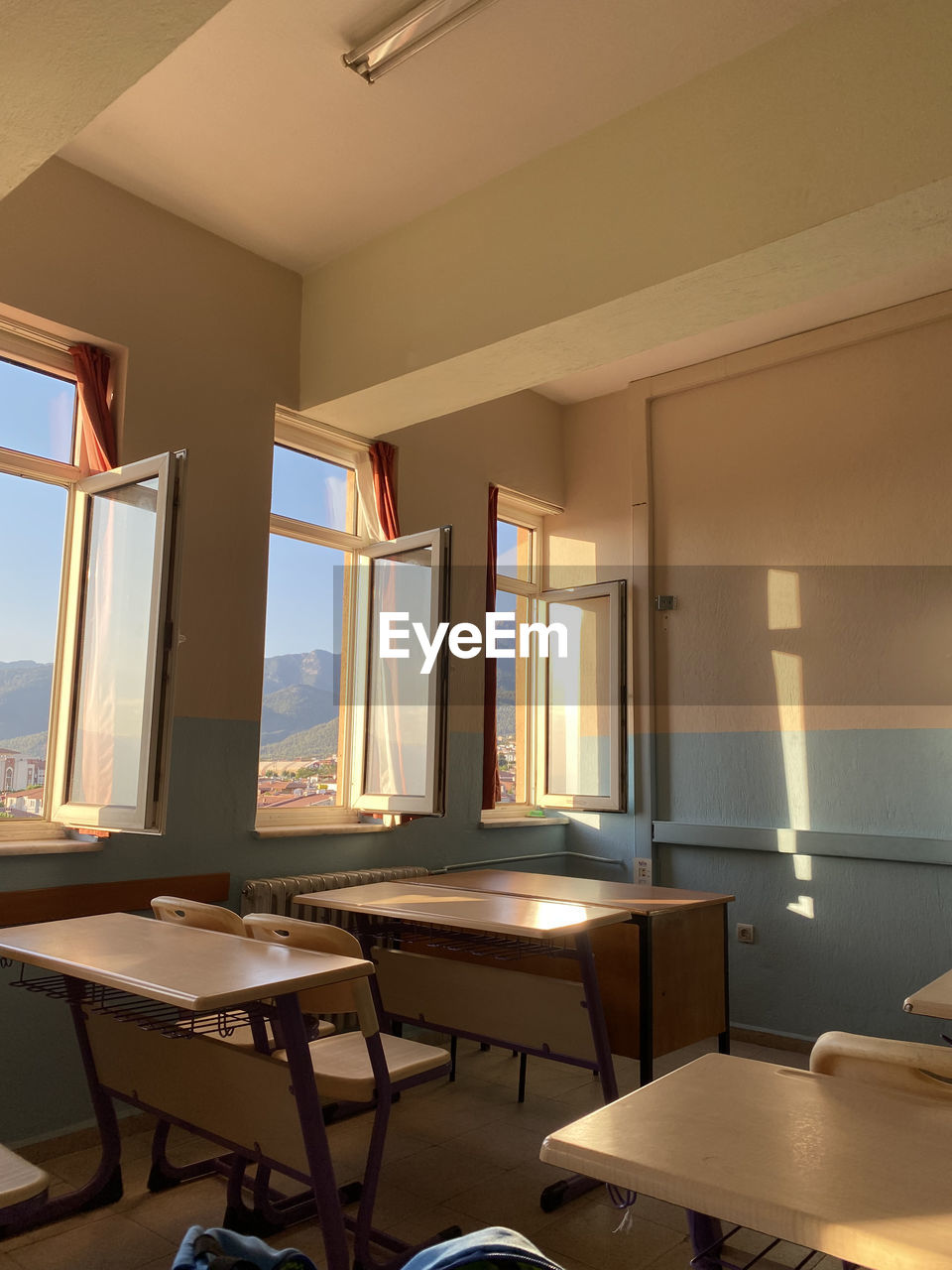 Interior of building