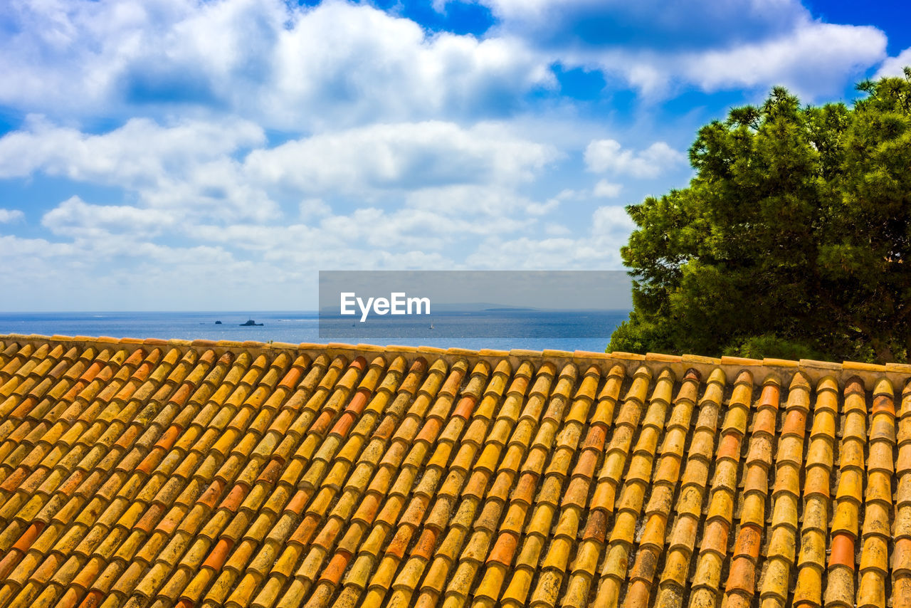 VIEW OF SEA AGAINST SKY