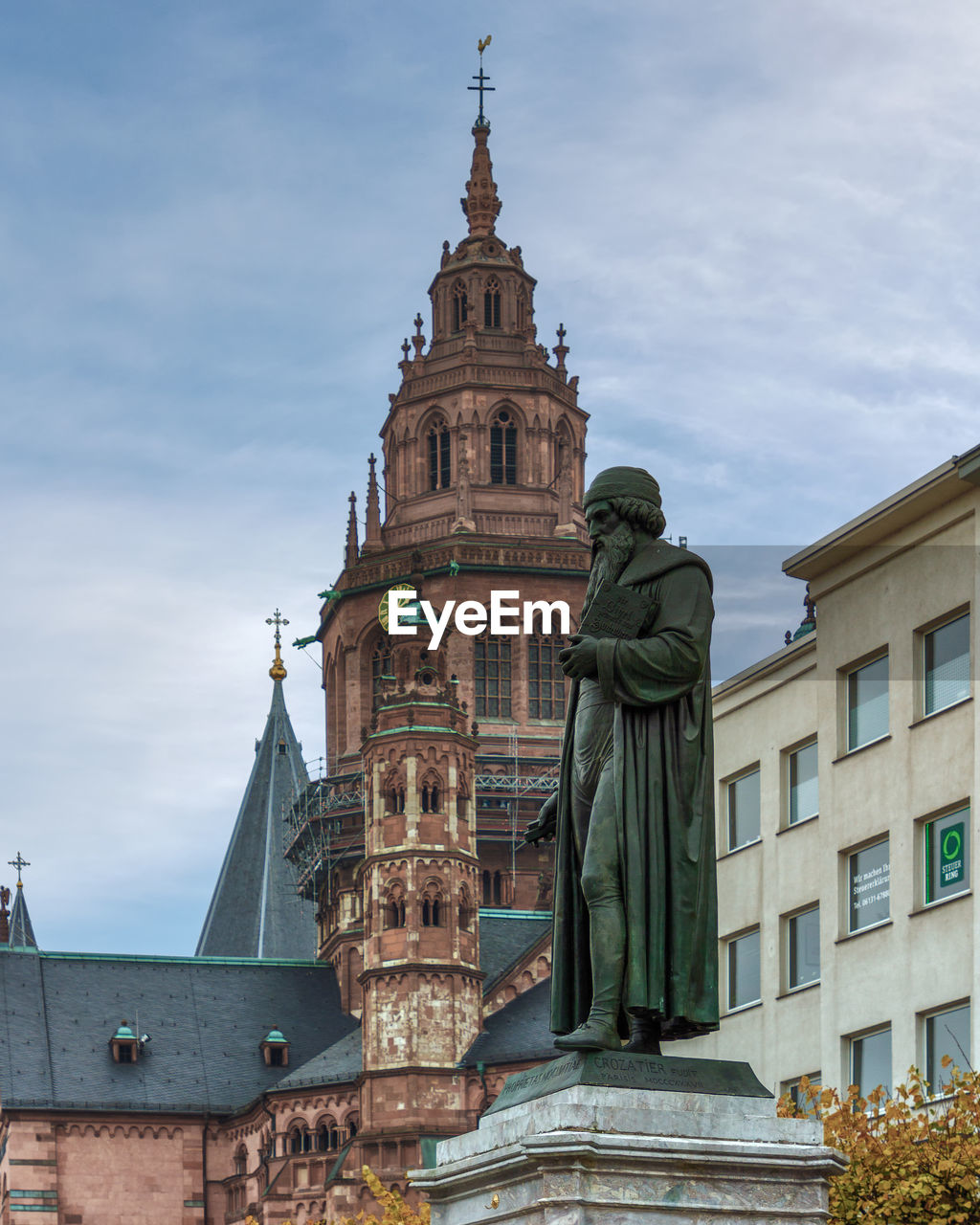 Beautiful cityscape of mainz, rhineland-palatinate, germany