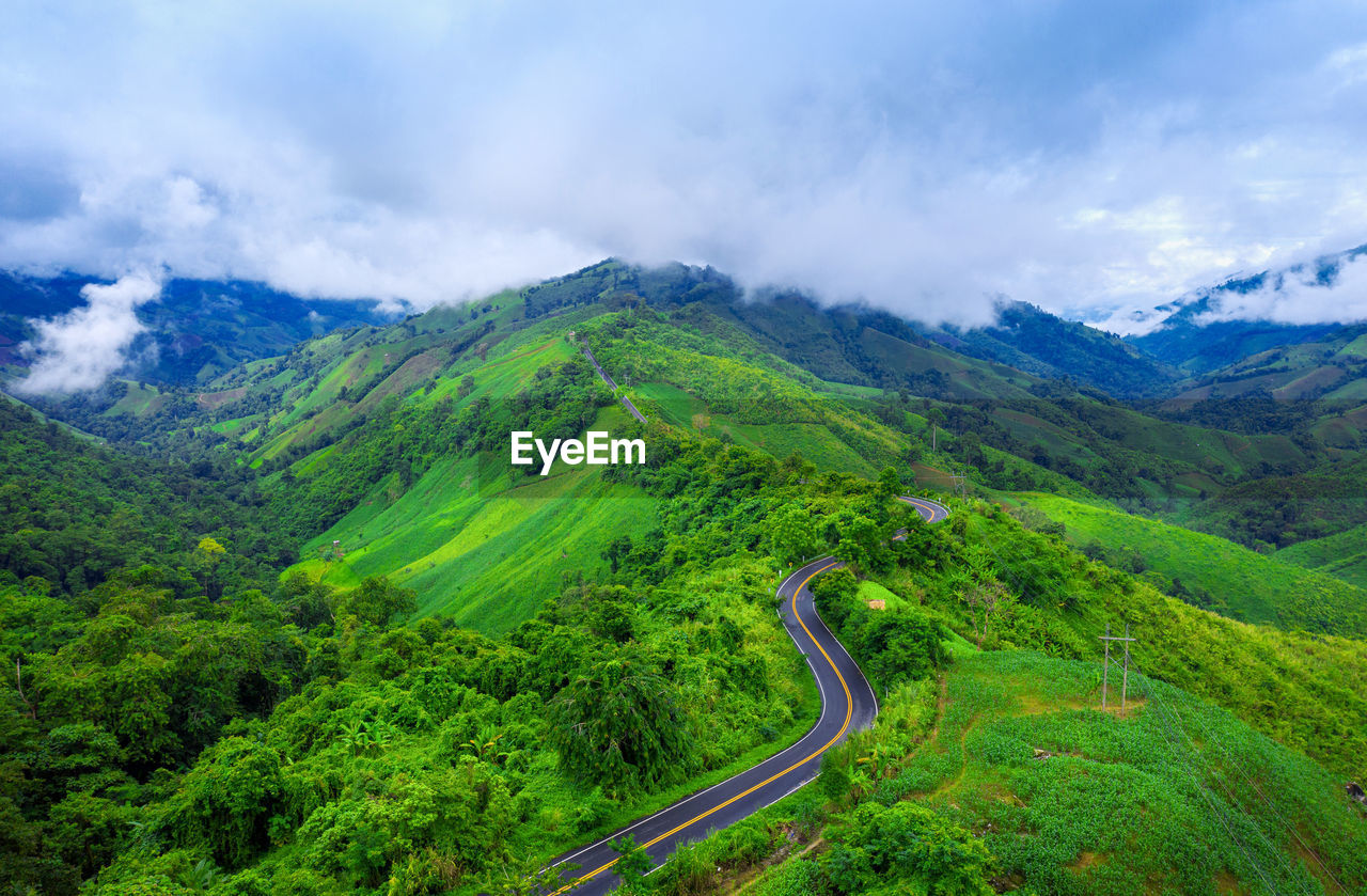 SCENIC VIEW OF MOUNTAIN AGAINST SKY