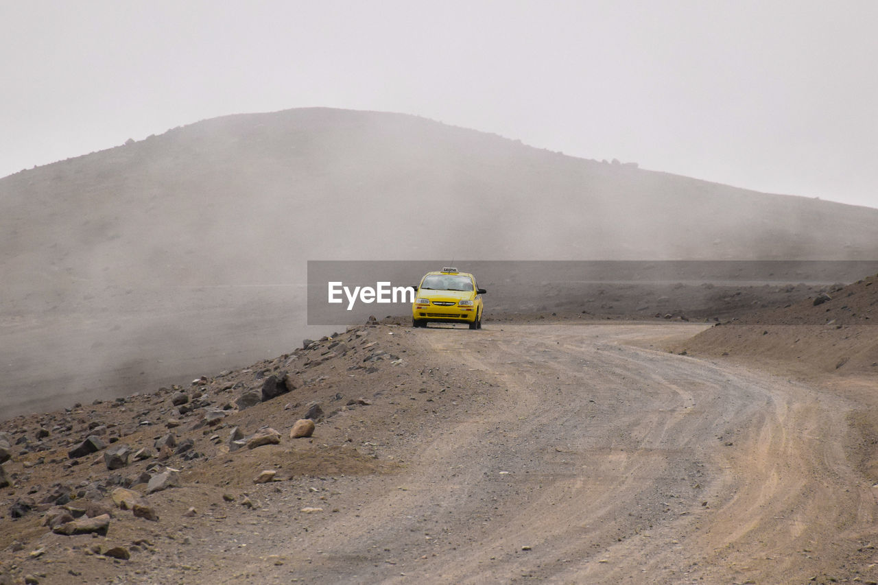 CAR ON LAND