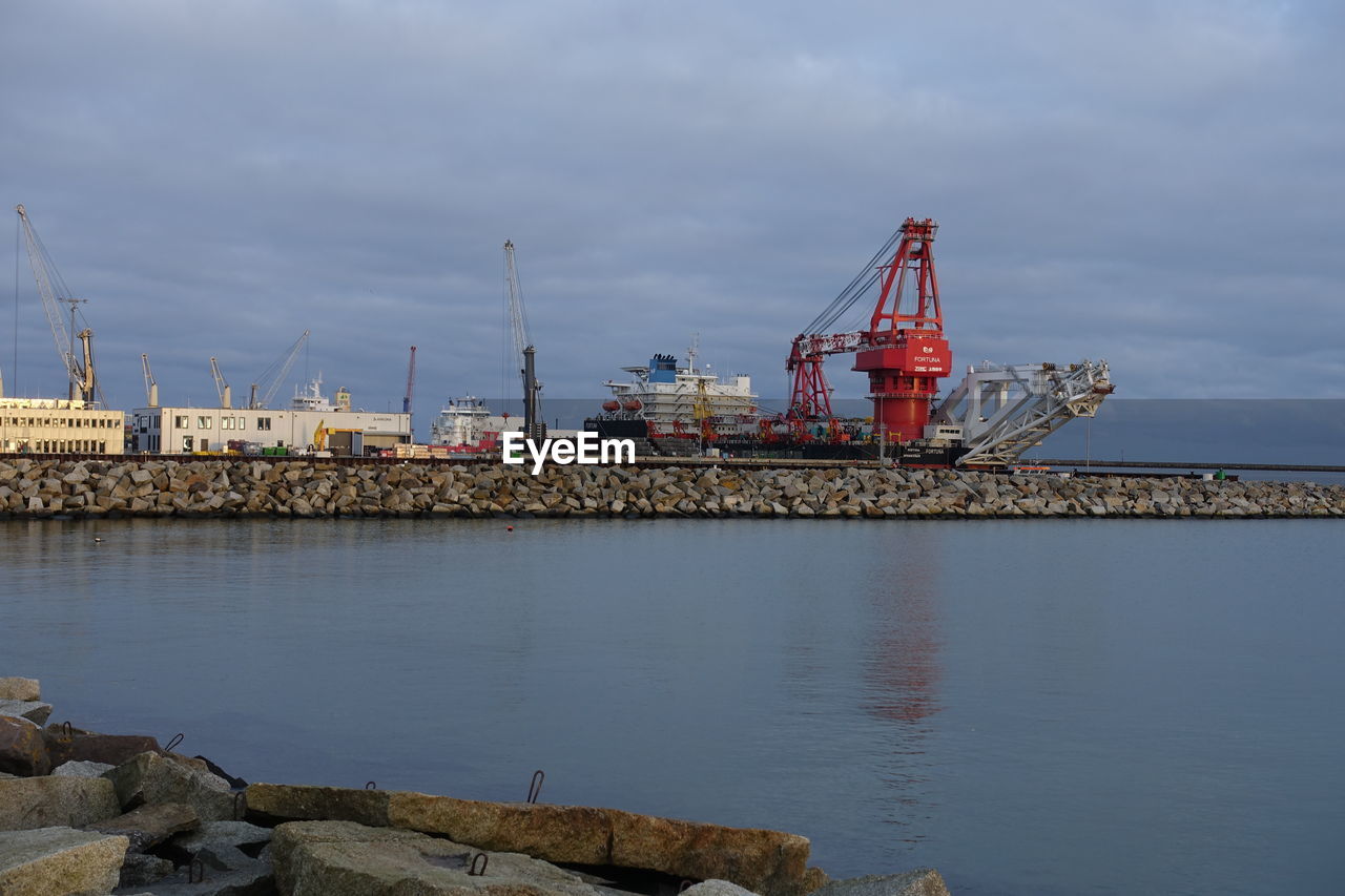 VIEW OF COMMERCIAL DOCK