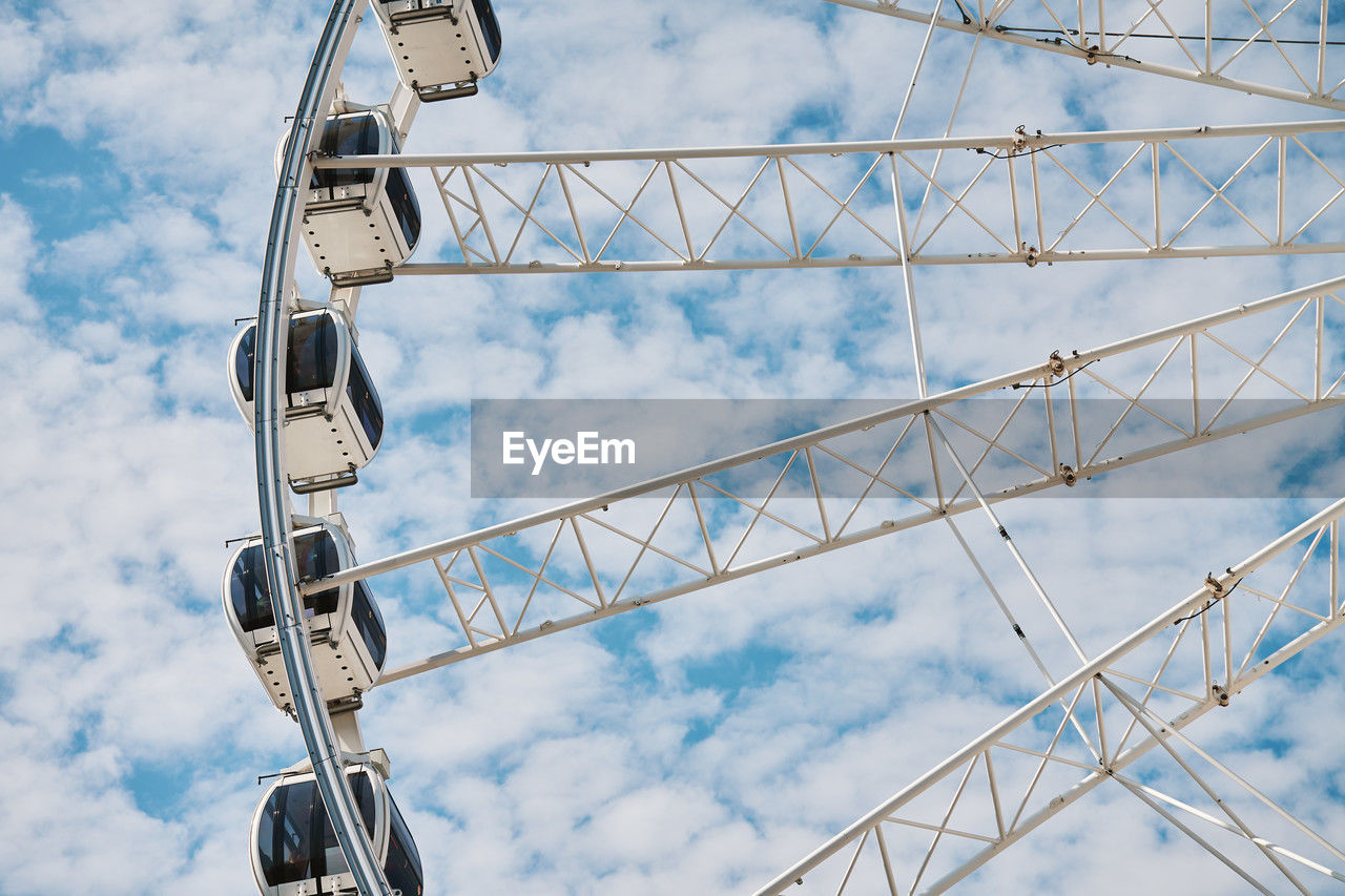 Ferris  wheel against blue sky