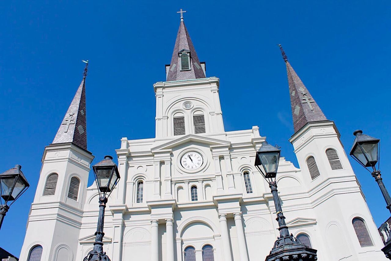 Low angle view of church