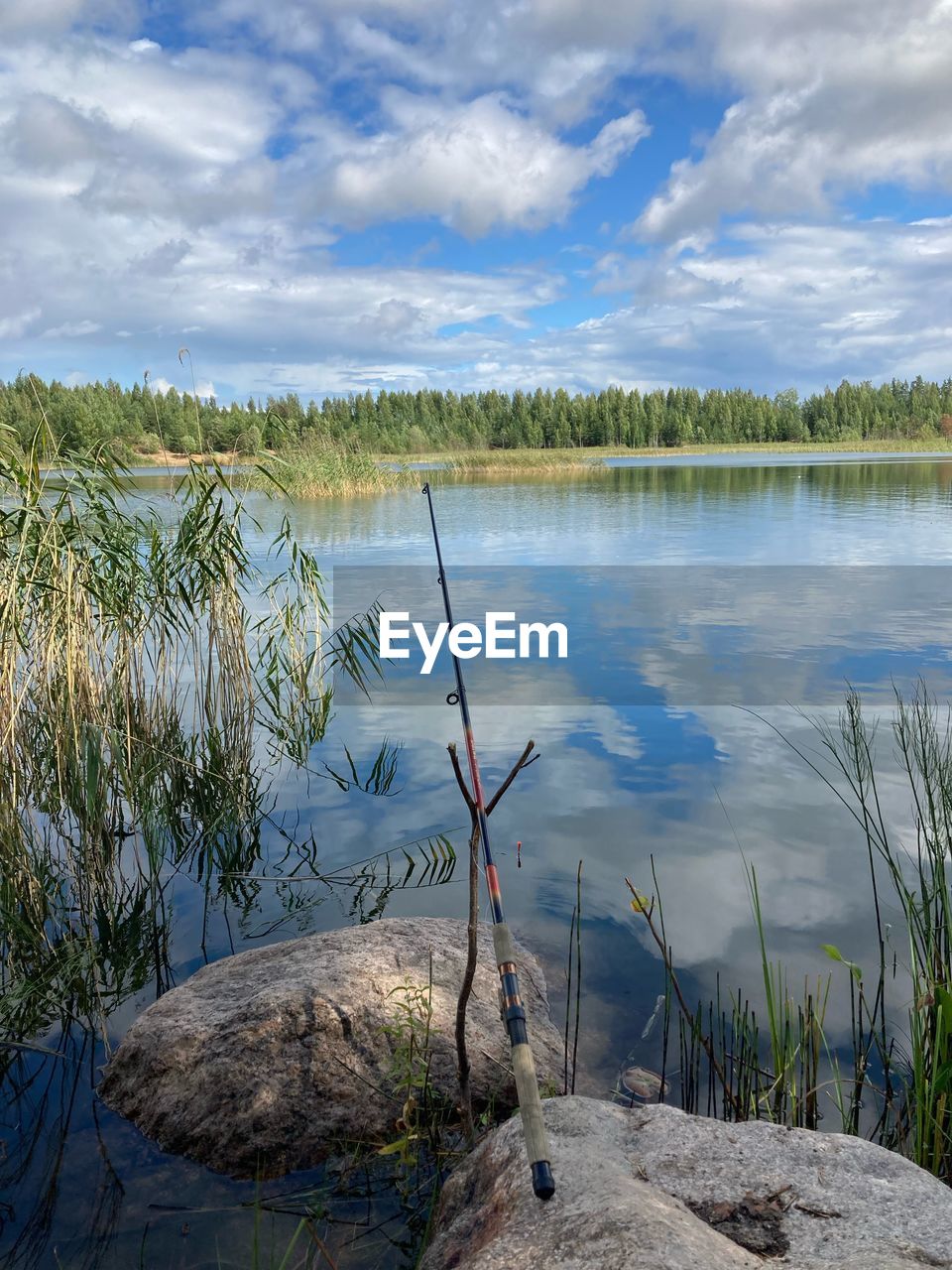 scenic view of lake