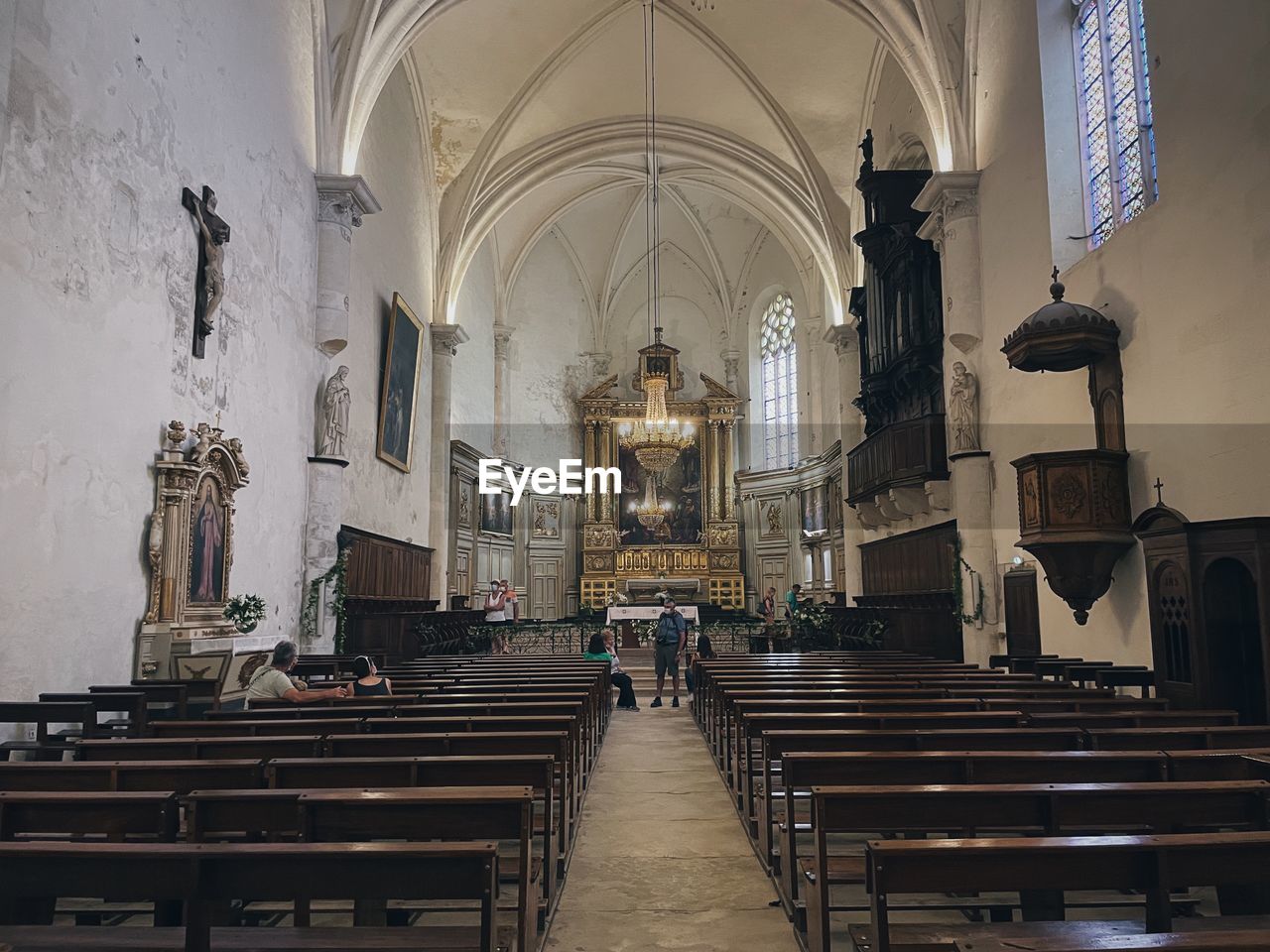 INTERIOR OF CATHEDRAL