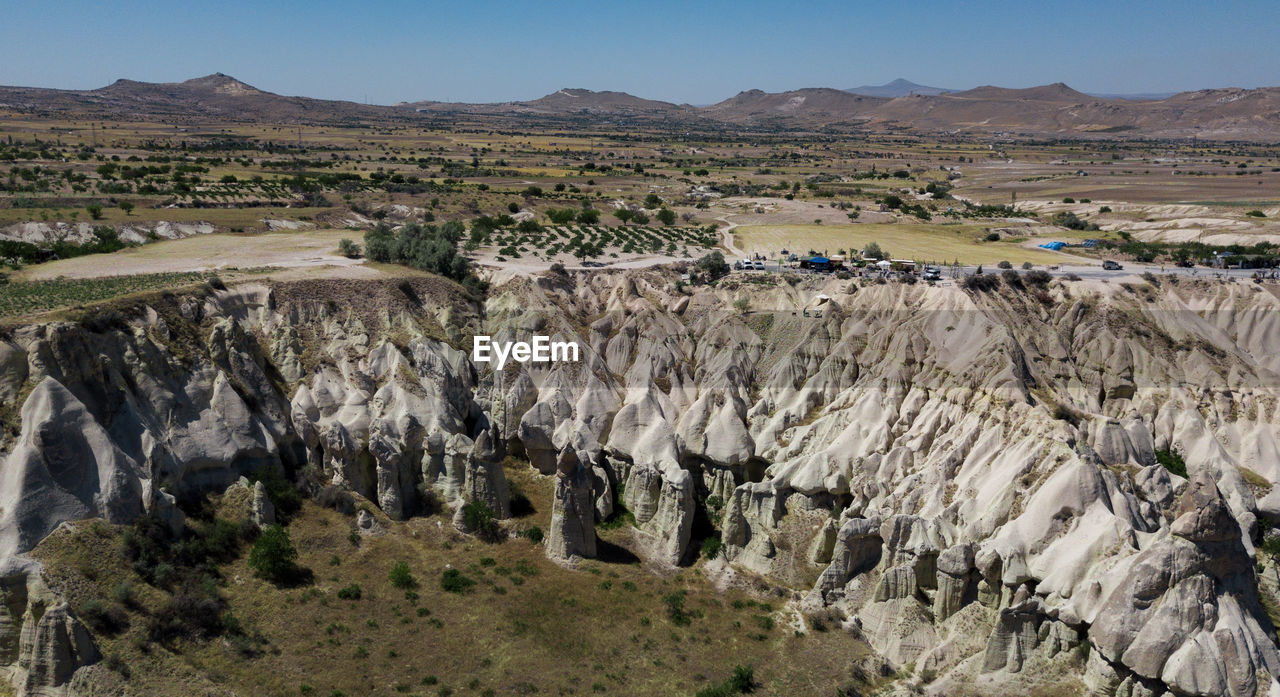 Panoramic view of landscape against sky