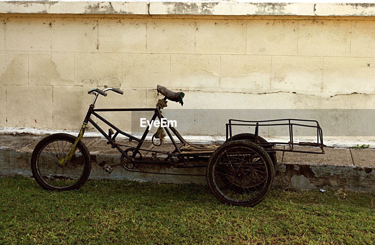 PARKED BICYCLES