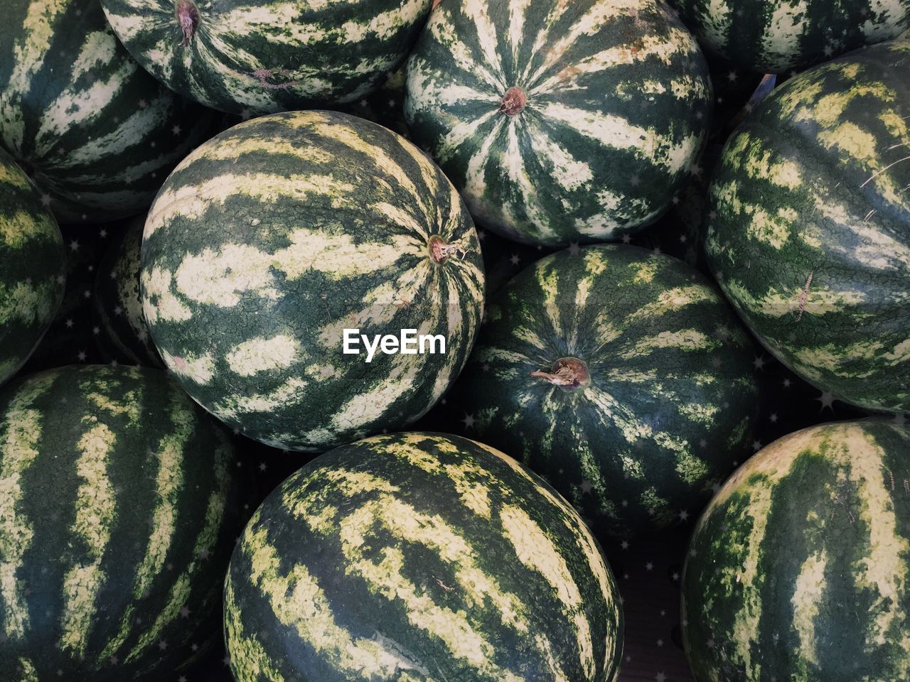 Full frame shot of fruits for sale in market