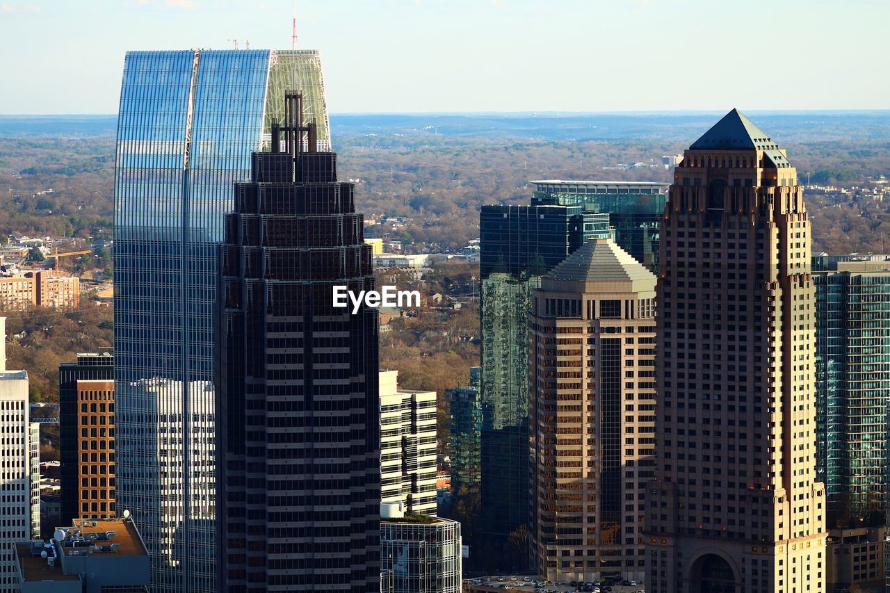 VIEW OF SKYSCRAPERS