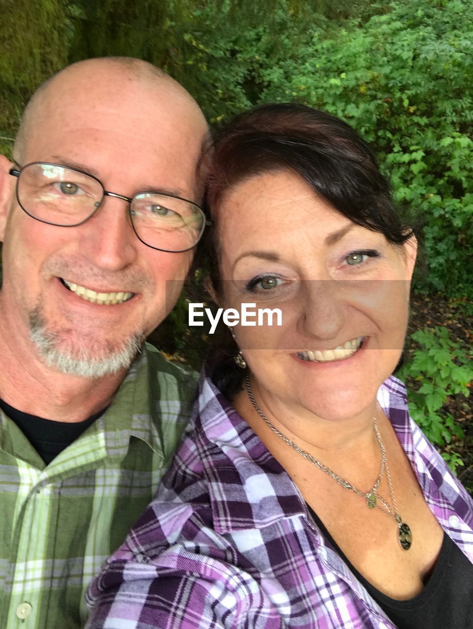 Portrait of smiling mature couple