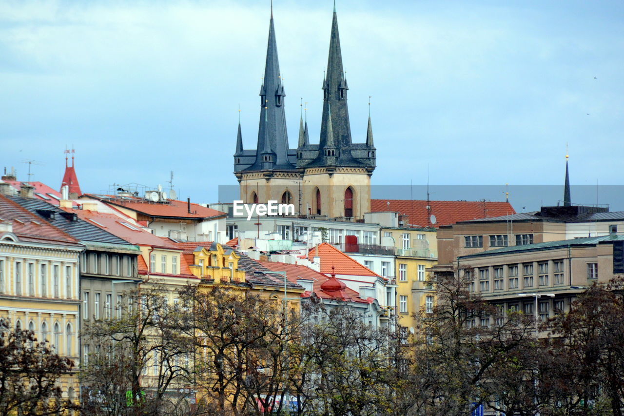 View of cityscape against sky
