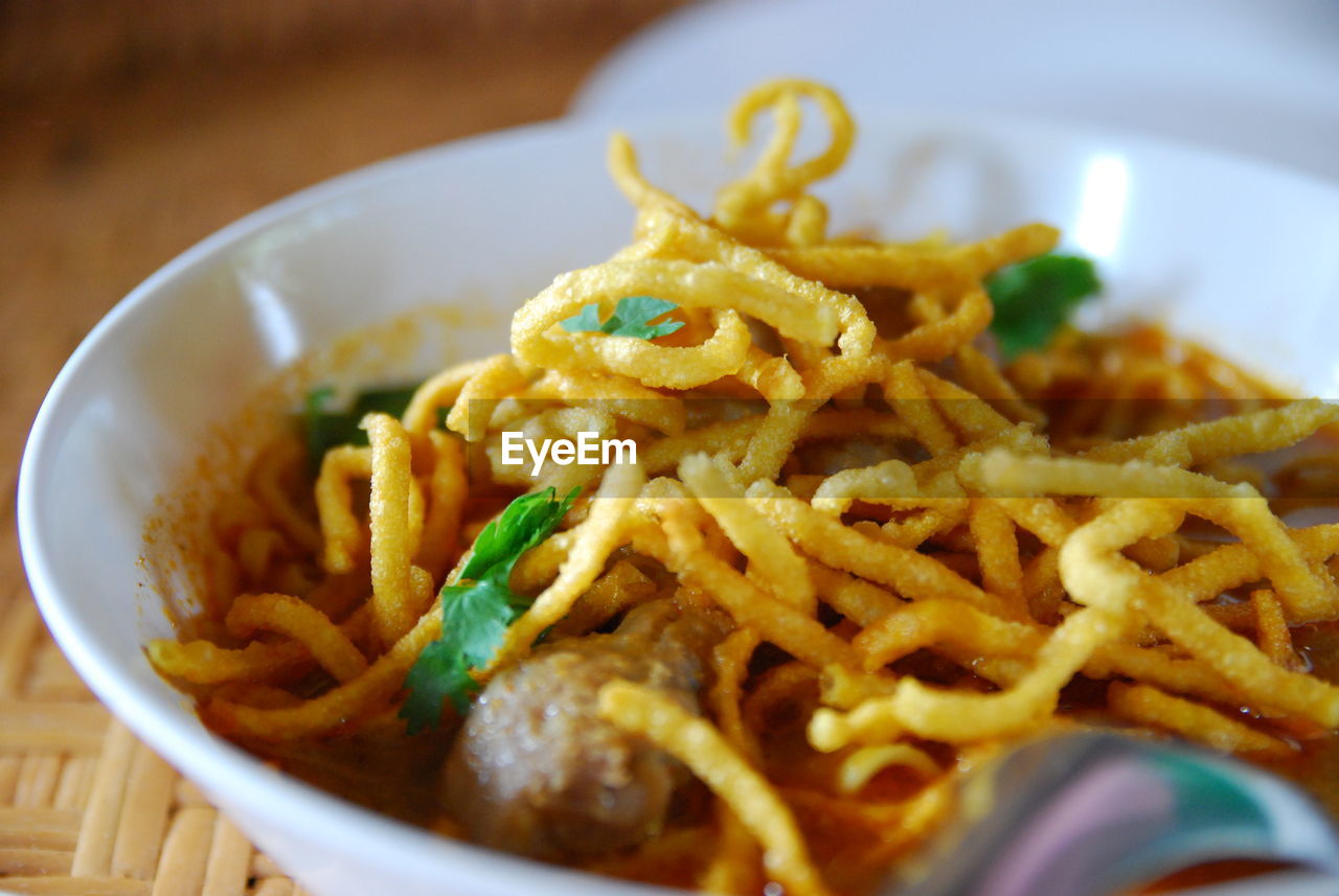 Close-up of food in bowl