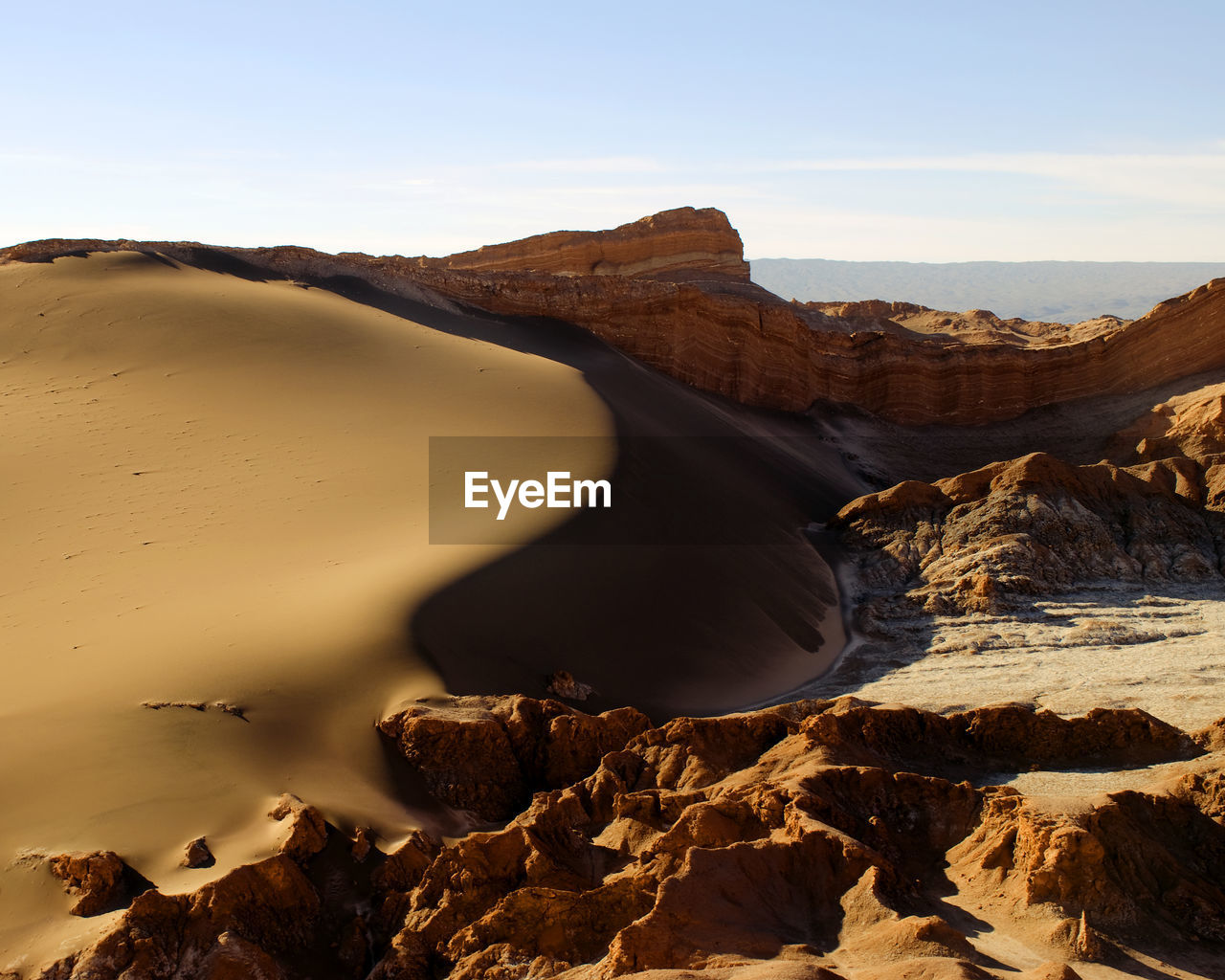 View of a desert