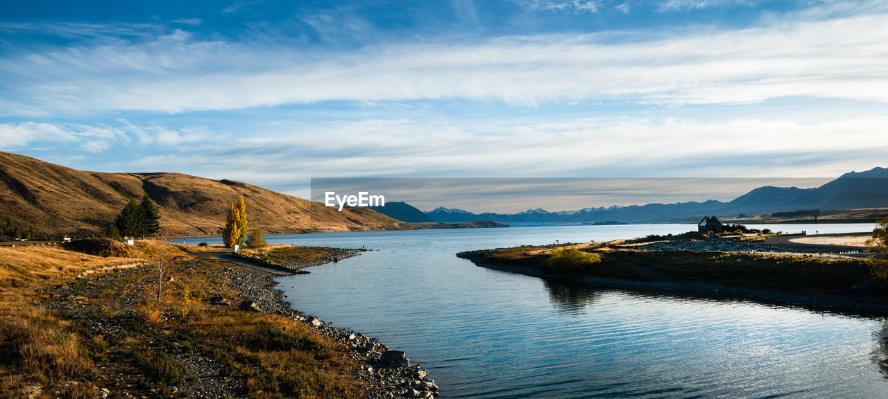 PANORAMIC VIEW OF SEA AGAINST SKY