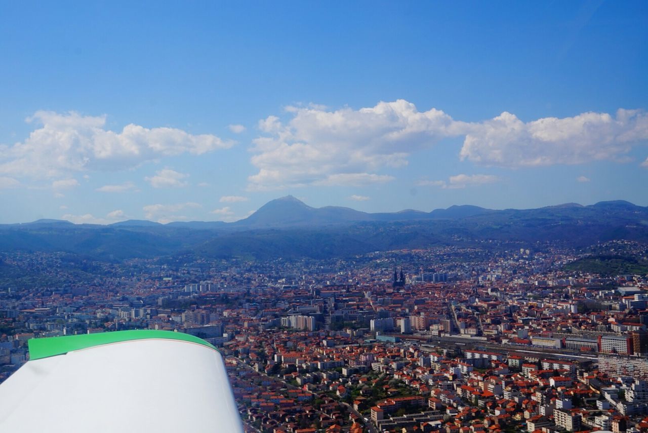 AERIAL VIEW OF TOWN