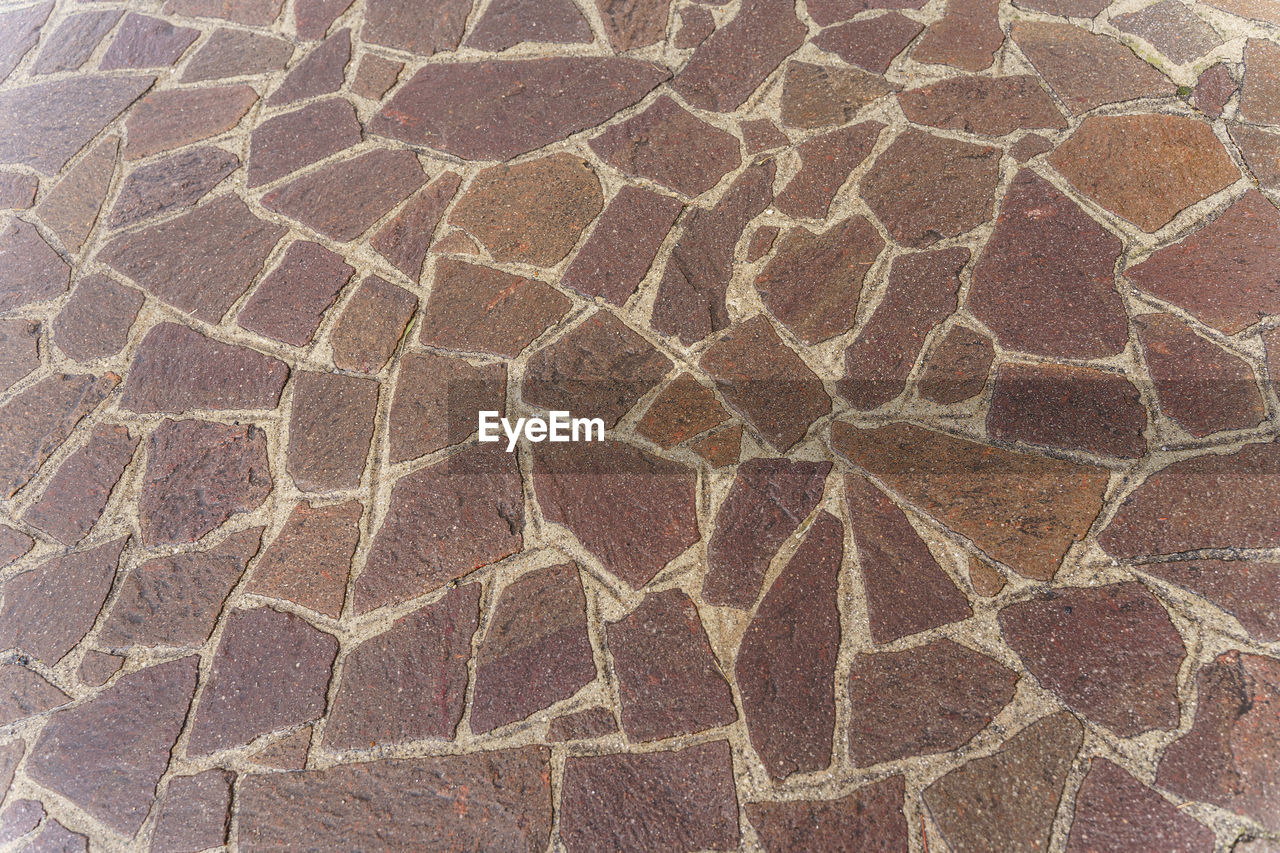 FULL FRAME SHOT OF TEXTURED PATTERN ON FLOOR