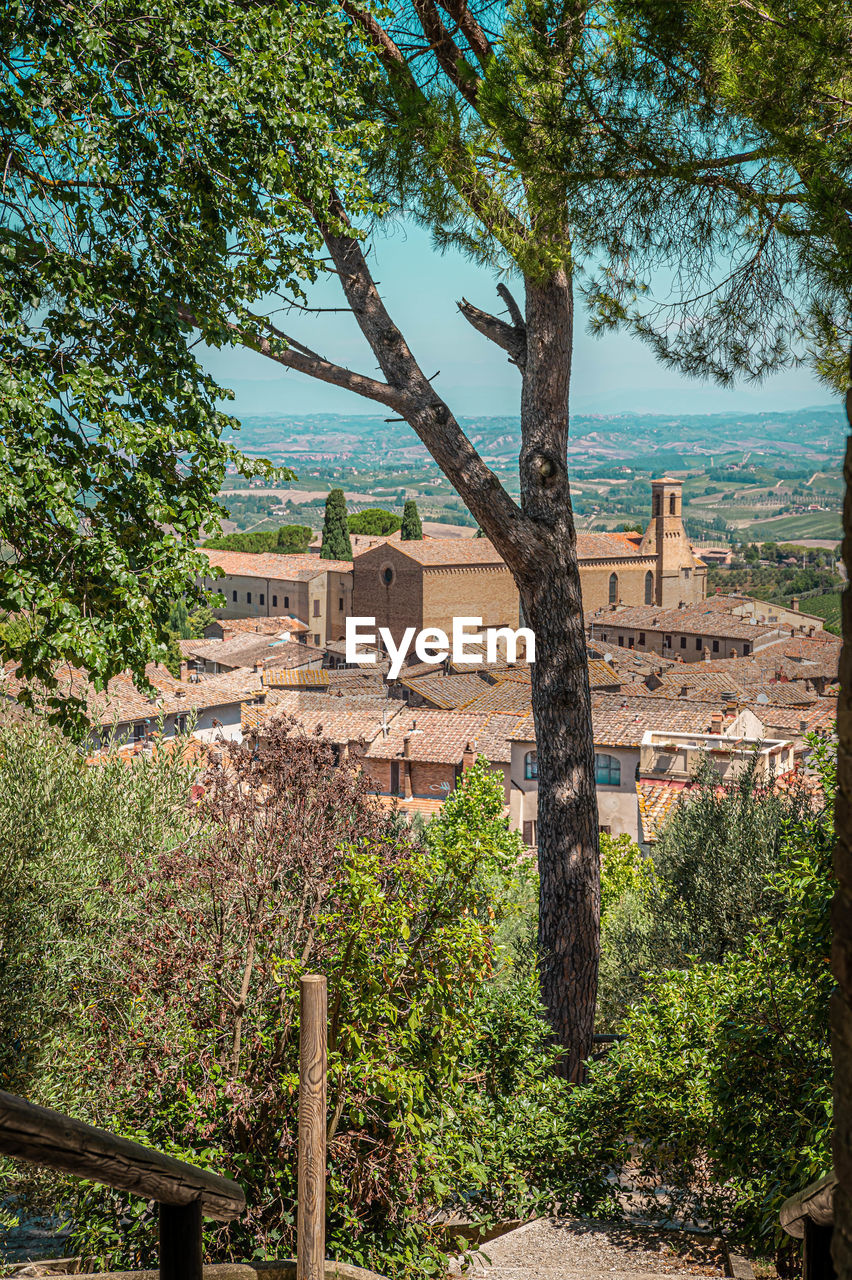Beautiful city of san gimignano