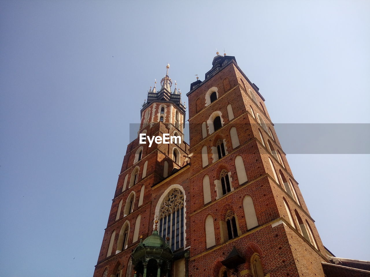 LOW ANGLE VIEW OF A CHURCH