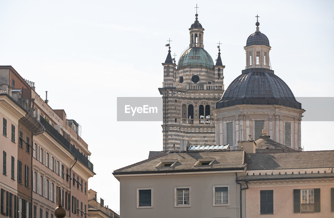 LOW ANGLE VIEW OF A BUILDING