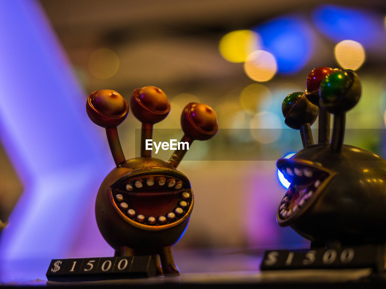 CLOSE-UP OF ILLUMINATED LIGHTING EQUIPMENT IN KITCHEN