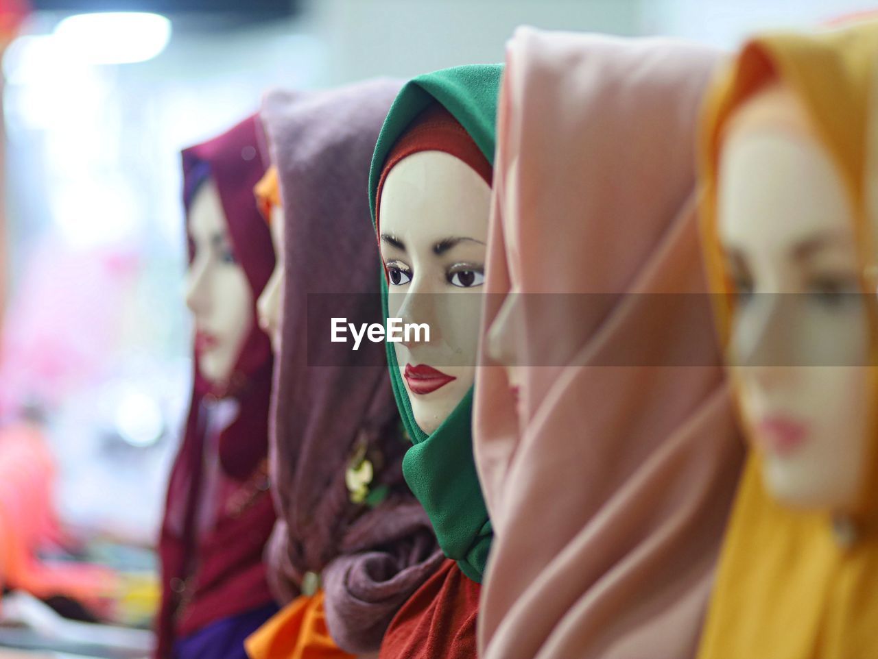 human representation, clothing, representation, indoors, mannequin, selective focus, doll, anime, retail, toy, focus on foreground, close-up, male likeness, celebration, arts culture and entertainment, store, no people