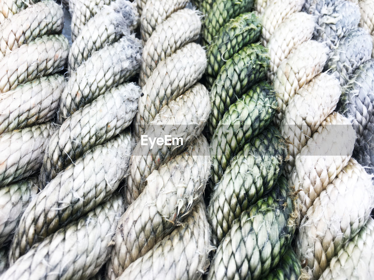 Full frame shot of ropes